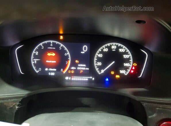 2HGFE2F59RH545571 2024 HONDA CIVIC Серый Вид щитка приборов