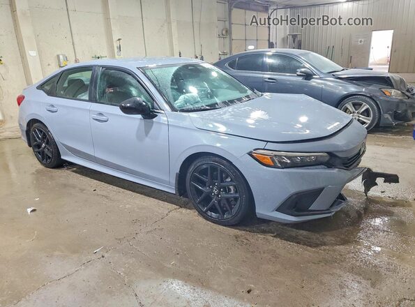 2HGFE2F59RH545571 2024 HONDA CIVIC Серый Передняя правая четверть