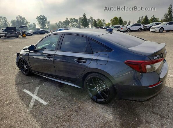 2HGFE2F59SH504914 2025 HONDA CIVIC Charcoal Trasero izquierdo