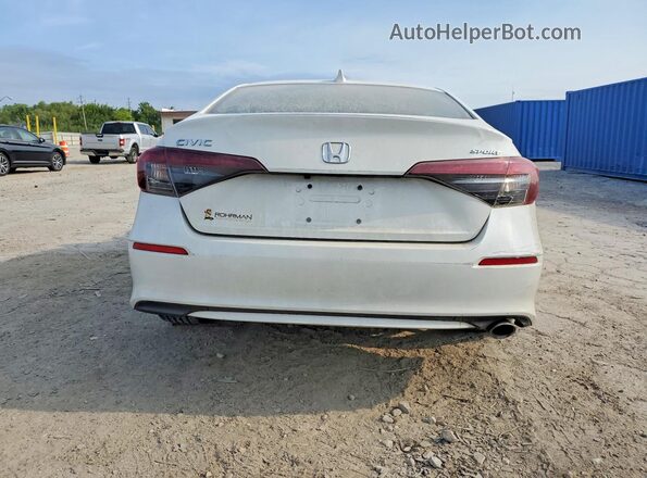 2HGFE2F59SH516383 2025 HONDA CIVIC White უკანა ხედი