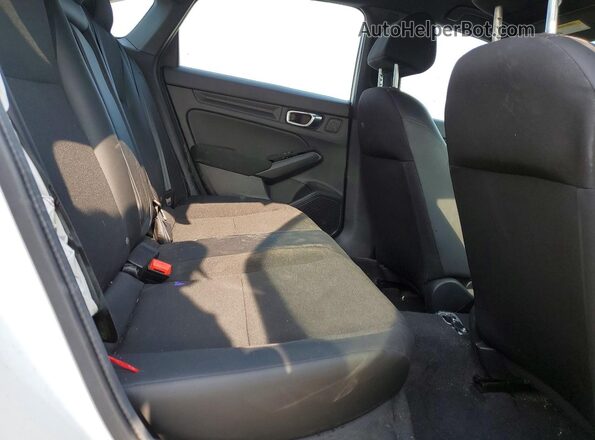 2HGFE2F59SH516383 2025 HONDA CIVIC White უკანა სავარძლების ხედი