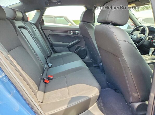 2HGFE2F59SH526346 2025 HONDA CIVIC Blue Vista de los asientos traseros