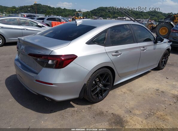 2HGFE2F59SH528906 2025 HONDA CIVIC Silver Trasero derecho