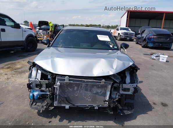 2HGFE2F59SH528906 2025 HONDA CIVIC Silver Vista del cuadro de instrumentos