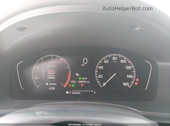 2HGFE2F59SH553675 2025 HONDA CIVIC Dark Blue უკანა სავარძლების ხედი