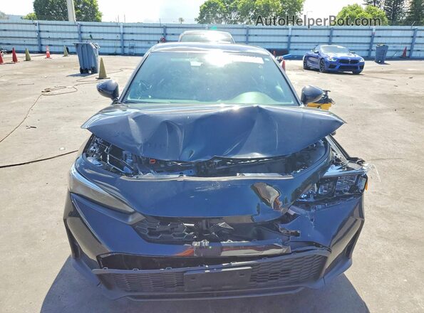 2HGFE2F59SH554342 2025 HONDA CIVIC Black Դիմացի տեսք