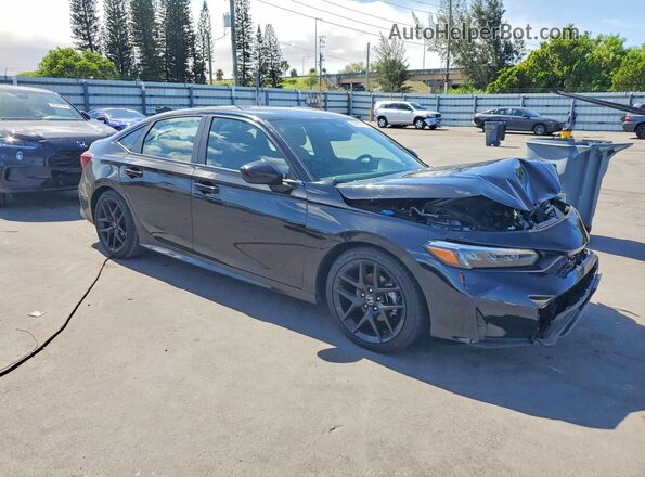 2HGFE2F59SH554342 2025 HONDA CIVIC Black Առջևի աջ