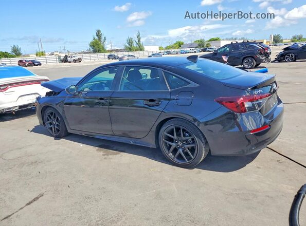 2HGFE2F59SH554342 2025 HONDA CIVIC Black Հետևի ձախ