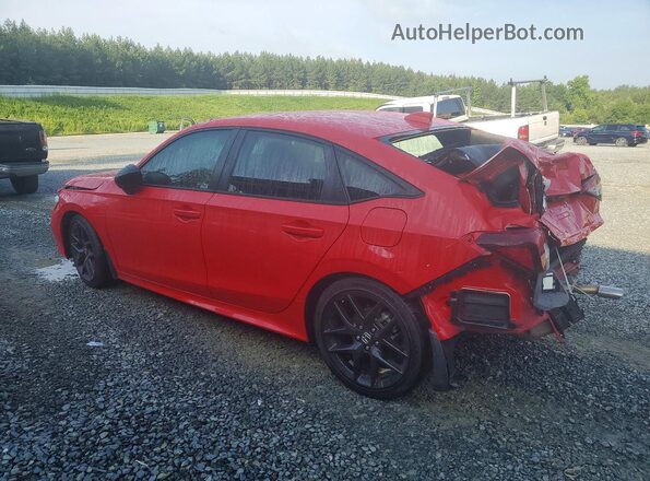 2HGFE2F59SH572100 2025 HONDA CIVIC Красный Задняя левая четверть