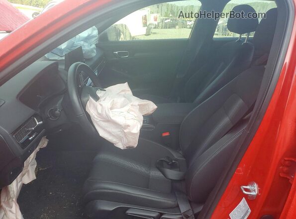 2HGFE2F59SH572100 2025 HONDA CIVIC Красный Вид салона спереди