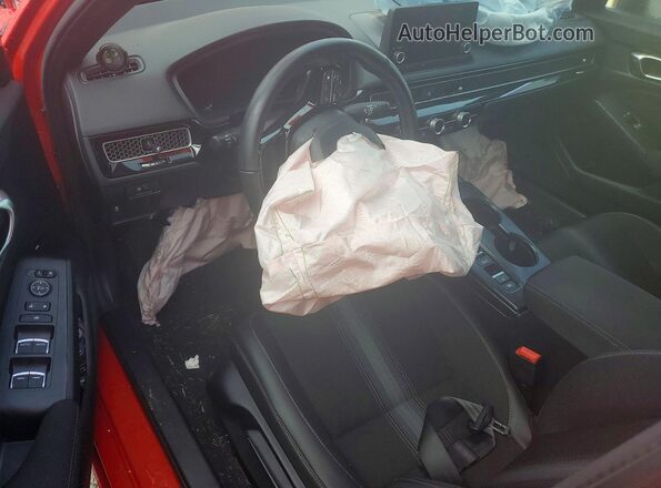 2HGFE2F59SH572100 2025 HONDA CIVIC Красный Вид панели приборов