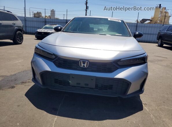 2HGFE2F59SH573067 2025 HONDA CIVIC Серебряный Вид спереди