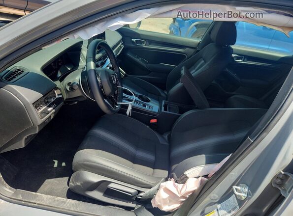 2HGFE2F59SH573361 2025 HONDA CIVIC Silver წინა სალონის ხედი