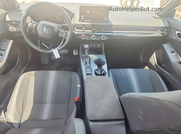 2HGFE2F59SH573361 2025 HONDA CIVIC Silver წინა პანელის ხედი