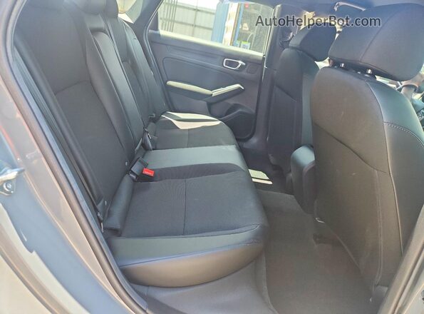 2HGFE2F59SH573361 2025 HONDA CIVIC Silver უკანა სავარძლების ხედი