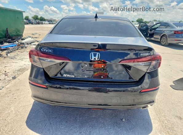 2HGFE2F59SH575093 2025 HONDA CIVIC Black უკანა ხედი