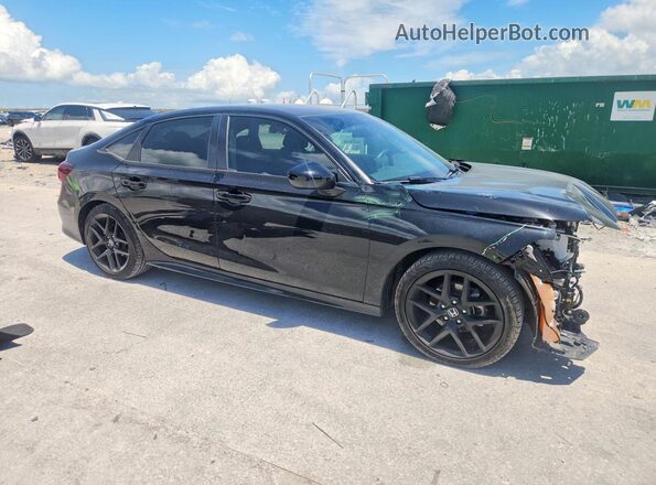 2HGFE2F59SH575093 2025 HONDA CIVIC Black წინა მარჯვენა