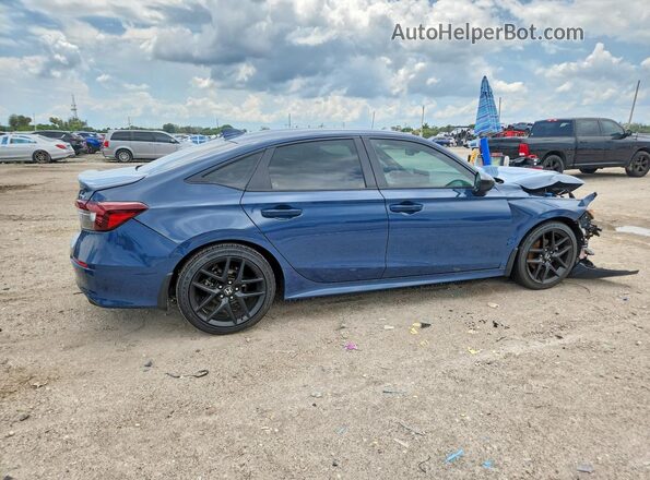 2HGFE2F59SH584277 2025 HONDA CIVIC Blue Trasero derecho