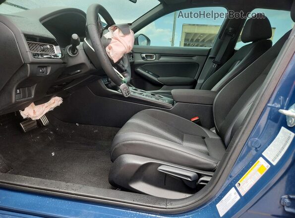 2HGFE2F59SH584277 2025 HONDA CIVIC Blue Vista interior delantera