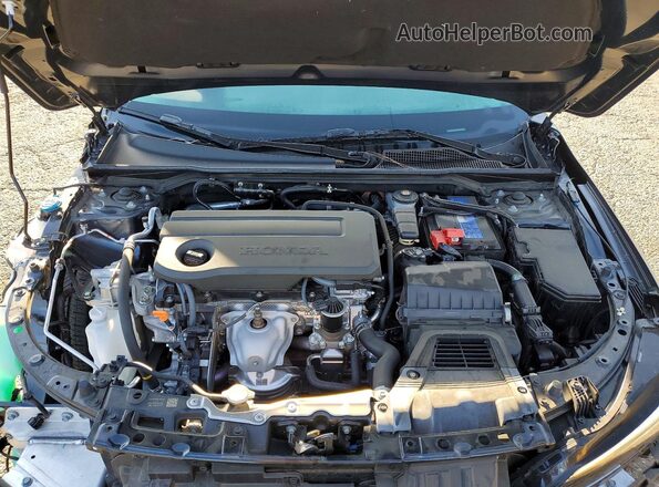 2HGFE2F59SH589642 2025 HONDA CIVIC Black Widok wnętrza z tyłu