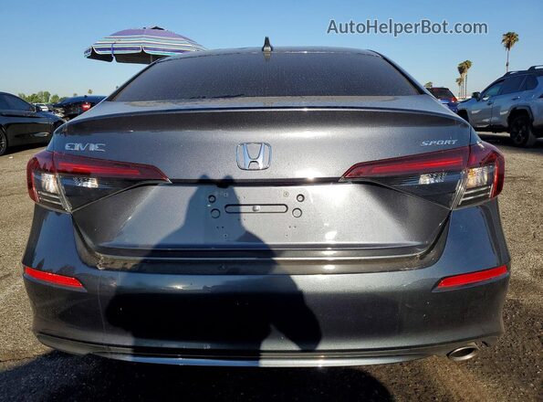 2HGFE2F59SH589642 2025 HONDA CIVIC Black Widok z tyłu