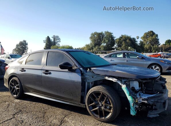 2HGFE2F59SH589642 2025 HONDA CIVIC Black Przód prawy