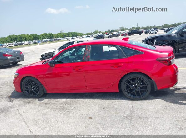 2HGFE2F59TH506941 2026 HONDA CIVIC Red Vista interior de 360 grados