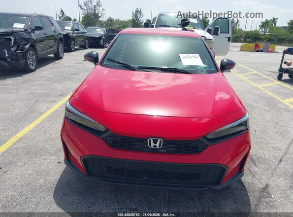 2HGFE2F59TH506941 2026 HONDA CIVIC Red Vista del cuadro de instrumentos