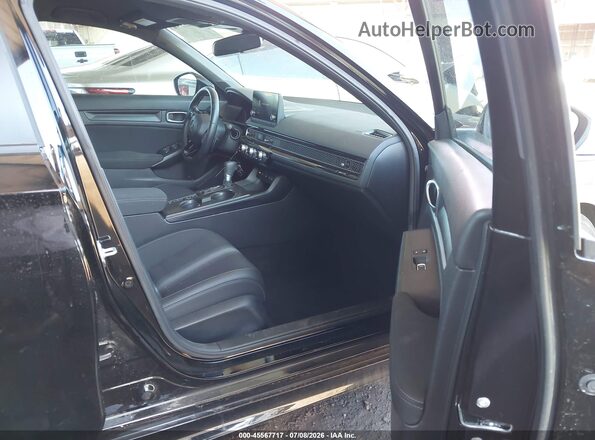 2HGFE2F59TH527868 2026 HONDA CIVIC Black Вид салону спереду