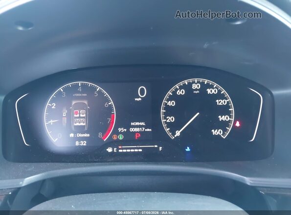 2HGFE2F59TH527868 2026 HONDA CIVIC Black Вид задніх сидінь
