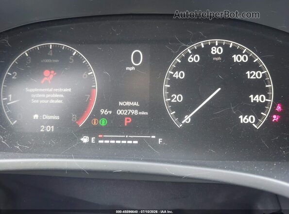 2HGFE2F59TH578884 2026 HONDA CIVIC White Vista de los asientos traseros