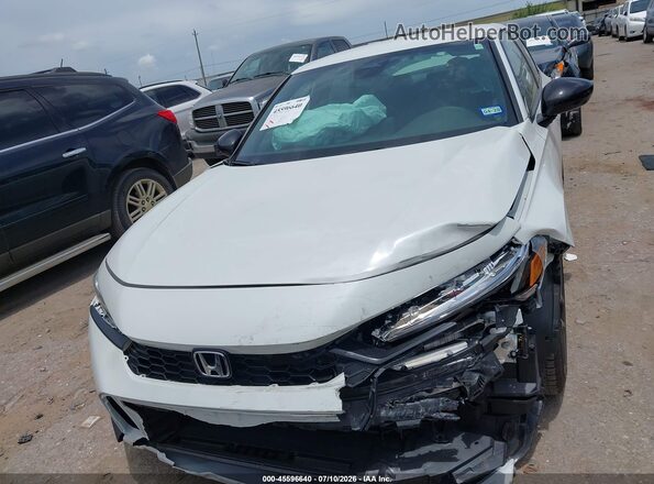 2HGFE2F59TH578884 2026 HONDA CIVIC White Vista del cuadro de instrumentos