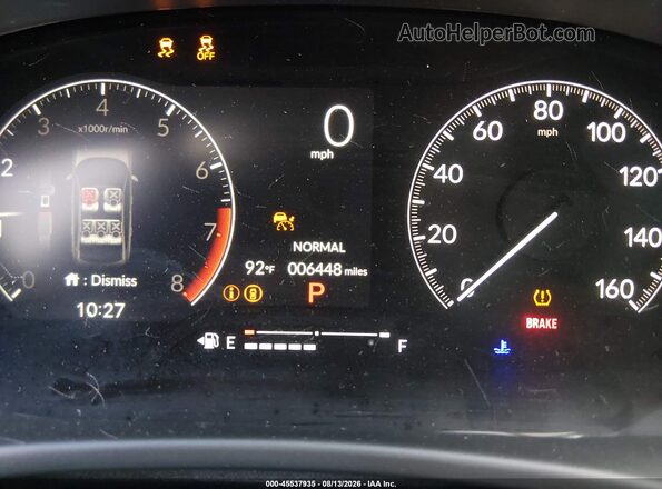 2HGFE2F59TH578996 2026 HONDA CIVIC Gray Widok tylnych siedzeń