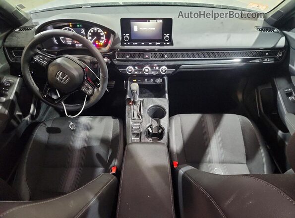 2HGFE2F59TH584796 2026 HONDA CIVIC Silver Widok deski rozdzielczej