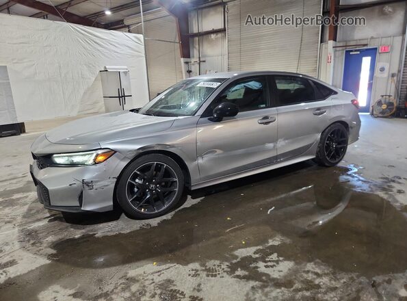 2HGFE2F59TH584796 2026 HONDA CIVIC Silver Widok naklejki z numerem VIN