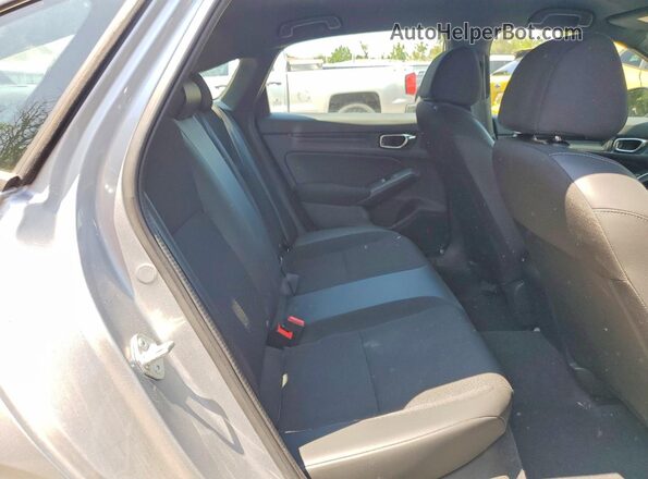 2HGFE2F5XNH501833 2022 HONDA CIVIC Silver Հետևի նստատեղերի տեսք