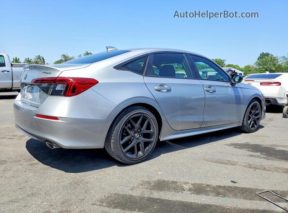 2HGFE2F5XNH501833 2022 HONDA CIVIC Silver Հետևի աջ