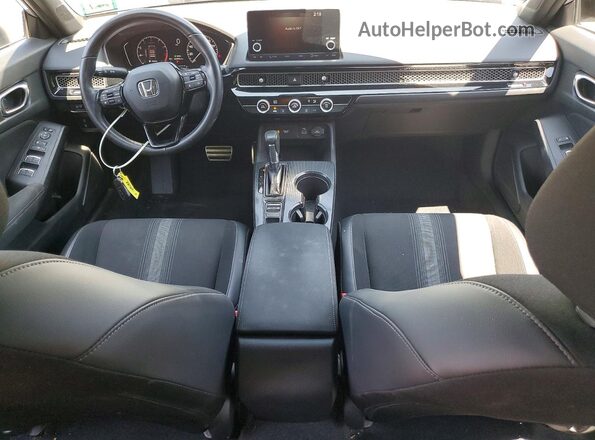 2HGFE2F5XNH501833 2022 HONDA CIVIC Silver Առջևի վահանակի տեսք