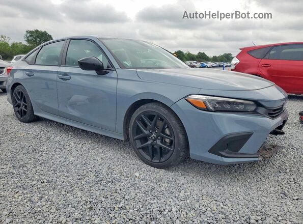 2HGFE2F5XNH594904 2022 HONDA CIVIC Gray Front right