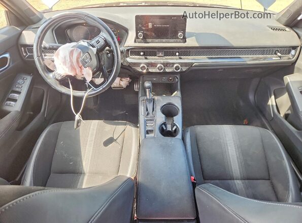 2HGFE2F5XNH597639 2022 HONDA CIVIC Серый Вид панели приборов