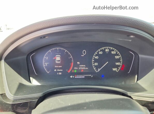 2HGFE2F5XNH599441 2022 HONDA CIVIC Silver Вид щитка приладів