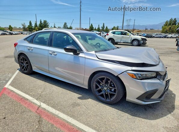 2HGFE2F5XNH599441 2022 HONDA CIVIC Silver Передня права чверть