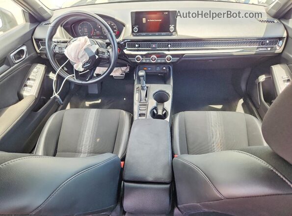 2HGFE2F5XNH599441 2022 HONDA CIVIC Silver Вид панелі приладів