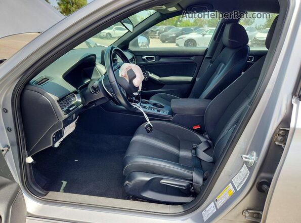2HGFE2F5XNH599441 2022 HONDA CIVIC Silver Вид салону спереду