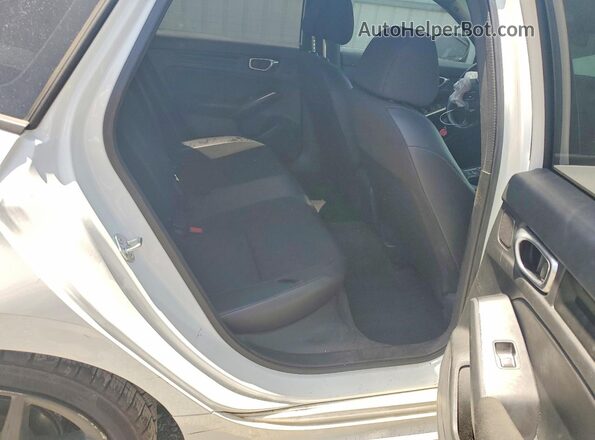 2HGFE2F5XPH528808 2023 HONDA CIVIC White Հետևի նստատեղերի տեսք