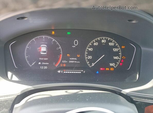 2HGFE2F5XPH528808 2023 HONDA CIVIC White Սարքավորումների վահանակի տեսք