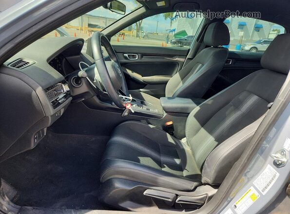 2HGFE2F5XPH543809 2023 HONDA CIVIC Gray წინა სალონის ხედი