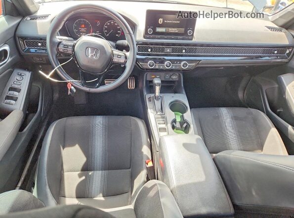 2HGFE2F5XPH543809 2023 HONDA CIVIC Gray წინა პანელის ხედი