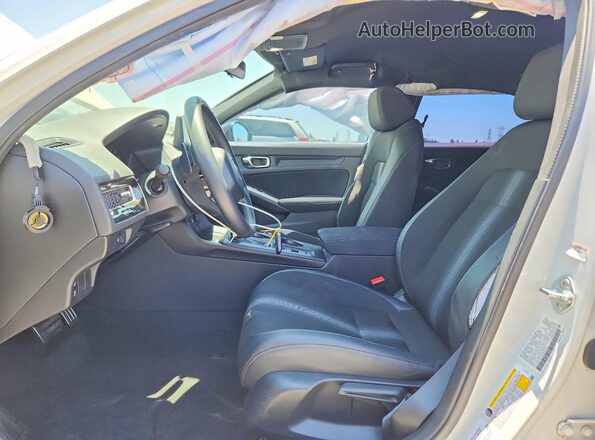 2HGFE2F5XRH502101 2024 HONDA CIVIC White წინა სალონის ხედი