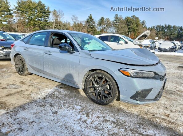 2HGFE2F5XRH506245 2024 HONDA CIVIC Серый Передняя правая четверть